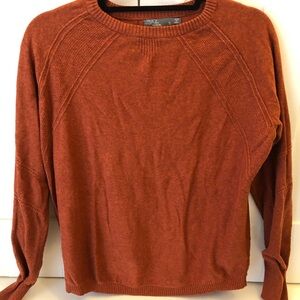 Prana rust colored sweater